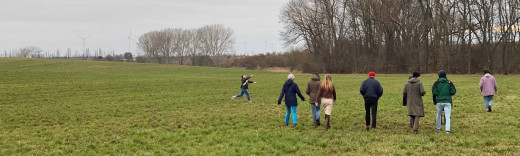 Aktive des BDP Thüringen auf einem Spaziergang 2021