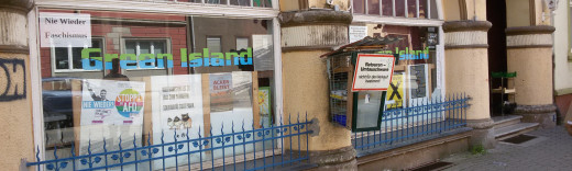 Fassade des Green Island von außen