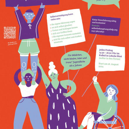 Das ist der Flyer für die neue AG